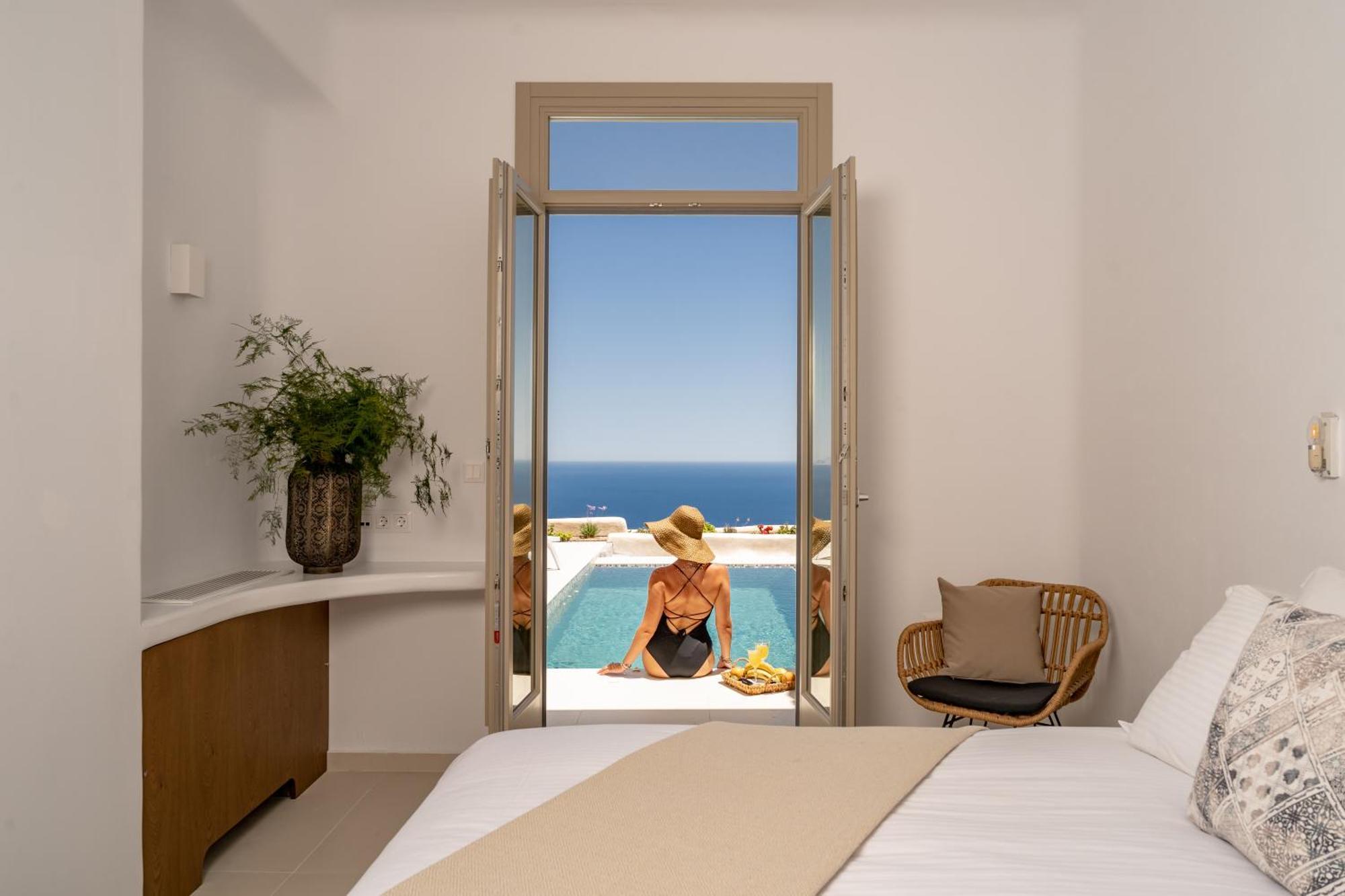 Mardanza Exclusive Apartman Imerovígli Kültér fotó